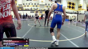 113 lbs Cons. Round 1 - Nolan Riley, Columbus North Wrestling Club vs Samuel Blanco, Red Cobra Wrestling Academy