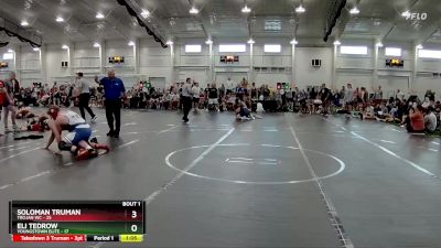 165 lbs Round 1 (4 Team) - Soloman Truman, Trojan WC vs Eli Tedrow, Youngstown Elite