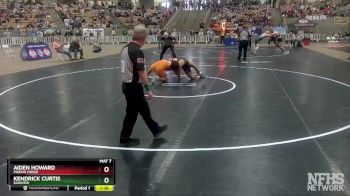 A 195 lbs Semifinal - Kendrick Curtis, Fairview vs Aiden Howard, Pigeon Forge