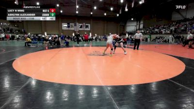 170B Quarterfinal - Lucy N Wing, Omaha Westside vs Ashlynn Alexander, Francis Howell North