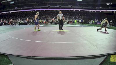 D4-285 lbs Cons. Round 1 - Cooper Dinse, Climax-Scotts vs Kaleb Pietrzak, Capac