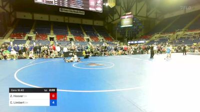 113 lbs Cons 16 #2 - Zack Hoover, California vs Colyn Limbert, Ohio