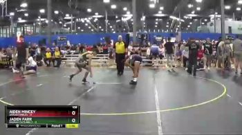 108 lbs Round 3 (6 Team) - Aiden Mincey, Untouchables vs Jaden Farr, Indiana Outlaws 2