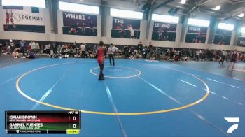 140 lbs Cons. Round 3 - Isaiah Brown, Best Trained Wrestling vs Gabriel Fuentes, Salado Wrestling Club