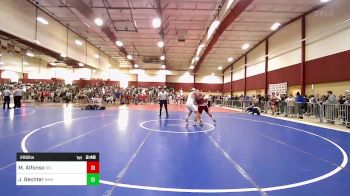 285 lbs Final - Michael Alfonso, Rhode Island College vs James Bechter, Northfield Mt. Hermon