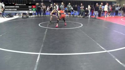 115 lbs 7th Place - Alexander Jena, West Orange vs Walker Hyde, Tioga