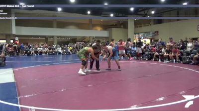 285 lbs Quarters & 3rd Wb (32 Team) - Jameson Ryll, Alabama Elite Black vs Benton Carneal, Alabama Takedown