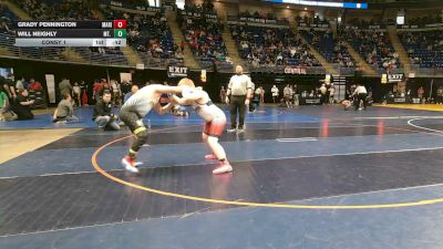 150 lbs Consy 1 - Grady Pennington, Marion Center vs Will Neighly, Mt. Pleasant