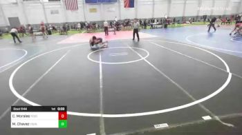 126 lbs Consolation - Cristian Morales, Tesoro HS vs Michael Chavez, Young Guns