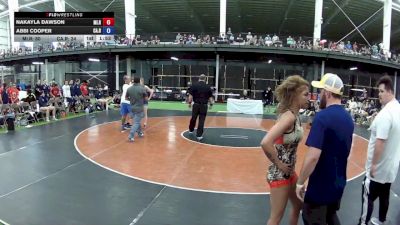 115 lbs Nakayla Dawson, Michigan Red vs Abbi Cooper, California Red