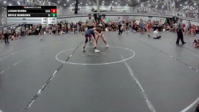 80 lbs Round 6 (8 Team) - Bryce Burrows, The Outsiders vs Logan Burba, U2 Upstate Uprising