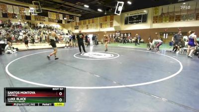 126 lbs Cons. Round 2 - Luke Black, Temecula Valley vs Santos Montoya, Oak Hills