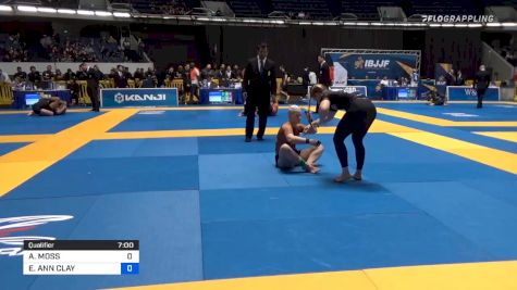 ALESSANDRA MOSS vs ELISABETH ANN CLAY 2019 World IBJJF Jiu-Jitsu No-Gi Championship