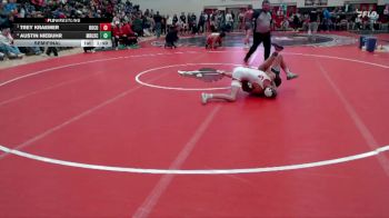 107 lbs Semifinal - Trey Kraemer, Rocori vs Austin Niebuhr, Maple River/USC