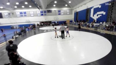 70 lbs Champ. Round 1 - Maximus Quevedo, SoCal Bears vs Colton Gibeau, OCRTC