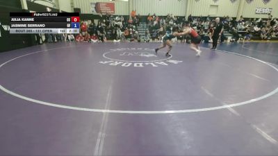 131 Open Quarterfinal - Julia Kanne, Central College vs Jasmine Serrano, Grand View University