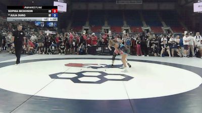 110 lbs Champ. Rd Of 128 - Sophia Nickoson, Ohio vs Julia Duro, New York