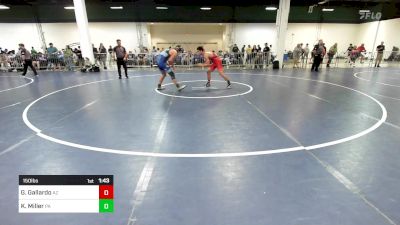 150 lbs Consi Of 64 #2 - Gabriel Gallardo, AZ vs Klint Miller, PA