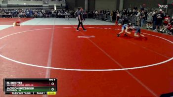 80 lbs 5th Place Match - Eli Richter, WCA (West Central Area) vs Jackson Rozeboom, Hutchinson