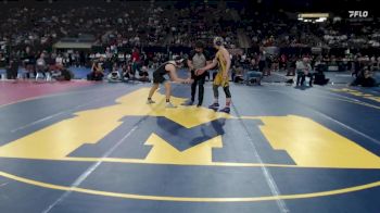 6A 138 lbs Quarterfinal - Blake Nevils, Meridian vs Connor Johnson, Lake City