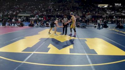 6A 138 lbs Quarterfinal - Blake Nevils, Meridian vs Connor Johnson, Lake City