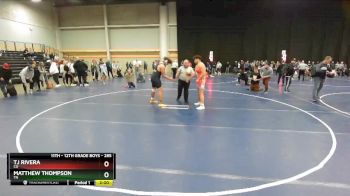 285 lbs Round 2 - Matthew Thompson, TN vs Tj Rivera, CO