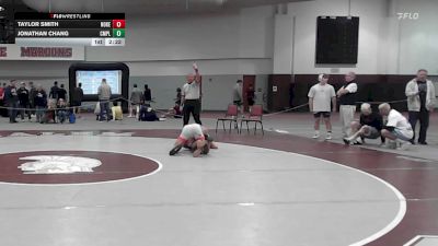 149 lbs 3rd Place - Taylor Smith, Noke Wrestling RTC vs Jonathan Chang, Campbell