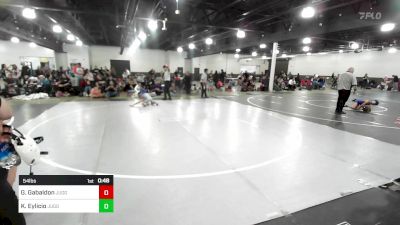 54 lbs Semifinal - George Gabaldon, Juggernaut WC vs Krew Eylicio, Juggernaut WC