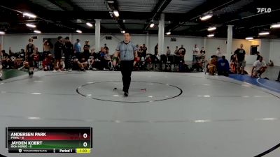 80 lbs Round 4 (8 Team) - Jayden Koert, Iron Horse vs Andersen Park, PTRTC