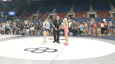 105 lbs Cons. Sub-rd Of 32 - Kylie Dwyer, Iowa vs Sarah Hammond, Utah