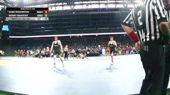 D3-165 lbs Champ. Round 1 - Donny Beaufait, Dundee vs Gabe Wolverton, Reed City