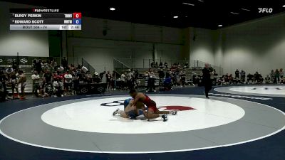 74 lbs Cons. Round 6 - Elroy Perkin, Titan Mercury Wrestling Club (TMWC) vs Edward Scott, Wolfpack WC/ Titan Mercury Wrestling Club (TMWC)