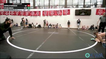 47-54 lbs Round Of 16 - Estelle Eardman, HBT Grapplers vs Rylee Reece, Bridge Creek Youth Wrestling