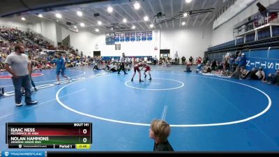 110 lbs Cons. Round 1 - Isaac Ness, McCormick Jr. High vs Nolan Hammons, Johnson Junior High