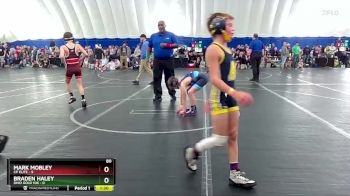 80 lbs Round 6 (8 Team) - Mark Mobley, CP Elite vs Braden Haley, Ohio Gold 10k