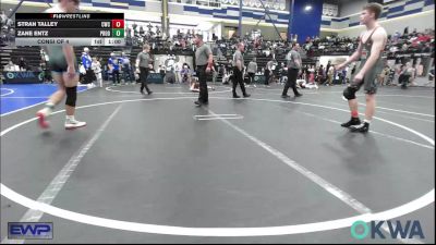 155 lbs Consi Of 4 - Stran Talley, Cowboy Wrestling Club vs Zane Entz, Prodigy Elite Wrestling