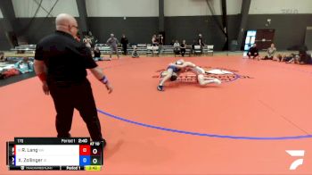 170 lbs Cons. Round 5 - Rylin Lang, WA vs Xander Zollinger, ID