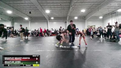 60/65 Round 3 - Brantlee James, Summerville Takedown Club vs Brantley Bravet-Morton, Palmetto State Wrestling