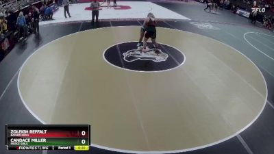 Cons. Round 1 - Candace Miller, Pierce Girls vs Zoleigh Reffalt, Bayard Girls