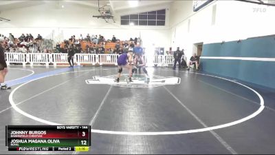 150 lbs Champ. Round 2 - William Larsen, Tehachapi vs Luis Olaguez, Ridgeview