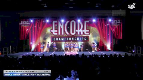 Triple Threat Athletics - Wolverine [2025 L2 Senior - D2 - Small DAY 1] 2025 Encore Philly Showdown