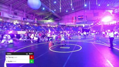 138 lbs Consi Of 4 - Anthony Torrez, Unattached vs Isaiah Ayala, Garden City Wrestling Club