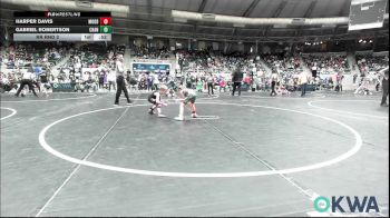 43 lbs Rr Rnd 2 - Harper Davis, Moodys Wrestling Club (MWC) vs Gabriel Robertson, Chandler Take Down Club