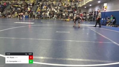 172 lbs R-32 - Miguel Rojas, Lake Highland Prep-FL vs Dominic Sumpolec, Notre Dame GP