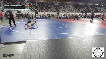 68 lbs Quarterfinal - Rivers Tahdooahnippah, Elgin Wrestling vs Ryzen Johns, Collinsville Cardinal Youth Wrestling