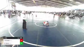 54 lbs Final - Tate Russell, ReZults Wrestling vs DeShawn Doyle, NM Bad Boyz