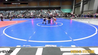 68 lbs Quarterfinal - Hanna Hensen, Next Level vs Mia Dominguez, Crusader Wrestling