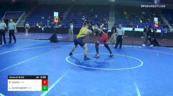 195 lbs Consolation - Booker Lester, Saint John's vs Jack Cunningham, Simsbury