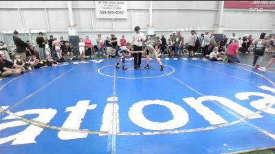 85 lbs Semifinal - Carter Zarbaugh, Pursuit-Yth vs David West, Ground Zero MMA-YTH