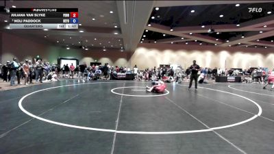 135 lbs Quarters - Juliana Van Slyke, Pennsylvania vs Noli Paddock, New York